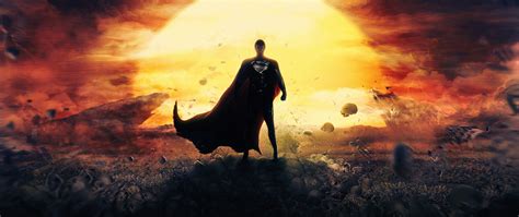 2560x1080 4K Man Of Steel Superman 2560x1080 Resolution Wallpaper, HD Superheroes 4K Wallpapers ...