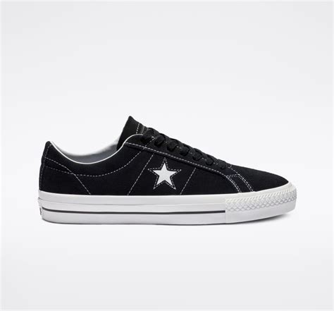 One Star Pro Low Top in Black/White/White - Converse Canada