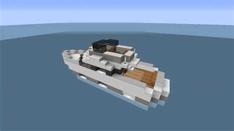 Motor Boat (full interior) Minecraft Map