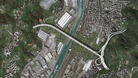 plans revealed for genoa bridge reconstruction by renzo piano