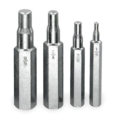 WESTWARD Swaging Tool Set, 4 Pc, 1/4-5/8 In - 3CYP5|3CYP5 - Grainger