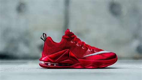 Nike LeBron 12 Low Premium “University Red” - XXL