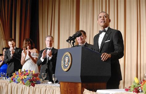 Making the president funny at White House correspondents dinner is serious work - Los Angeles Times