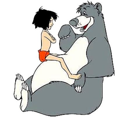 GalleryCartoon: Mowgli and Baloo Cartoon Pictures