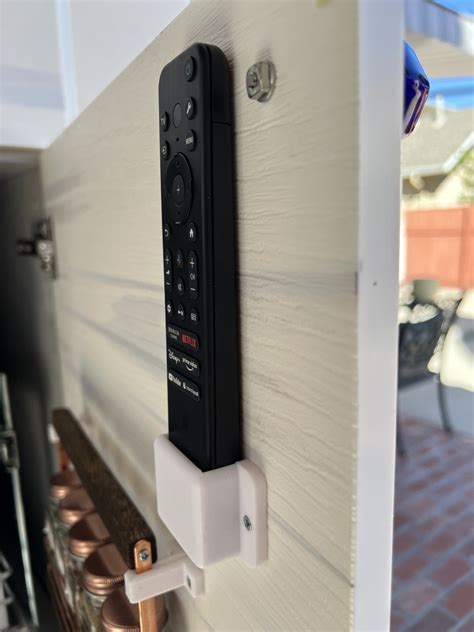 Sony Bravia X90L Remote Control bracket by HMartinez | Download free STL model | Printables.com