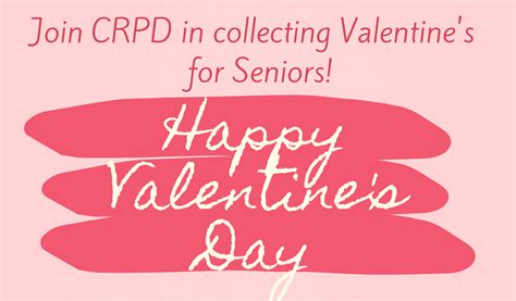 Valentine's Day Cards for Seniors! - Carmichael Recreation and Park District