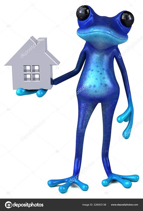 Funny Cartoon Character House Illustration Stock Photo by ©julos 226053138