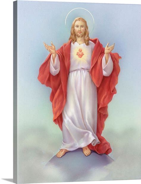 Jesus in a red robe Wall Art, Canvas Prints, Framed Prints, Wall Peels ...