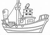 A Fishing Boat  Transport Coloring Pages sketch template