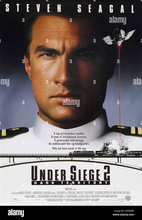 UNDER SIEGE 2: DARK TERRITORY, US poster art, Steven Seagal, 1995 ...