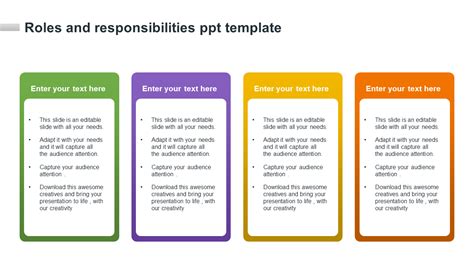 Roles Responsibilities Powerpoint Template Slides Slidemodel | My XXX ...