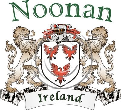 Noonan Name History & Coat of Arms