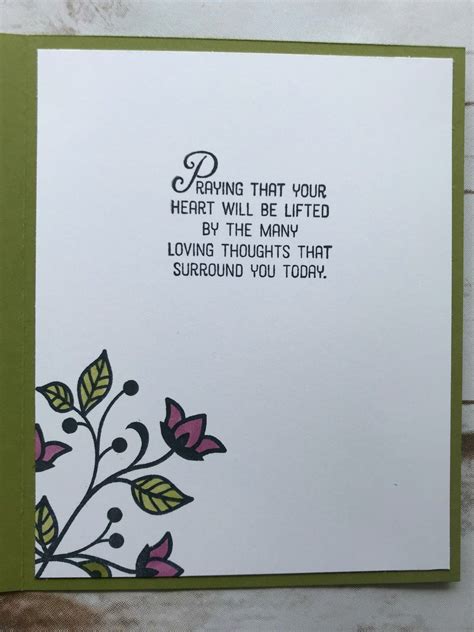 Simple Sympathy Card — P.S. Paper Crafts