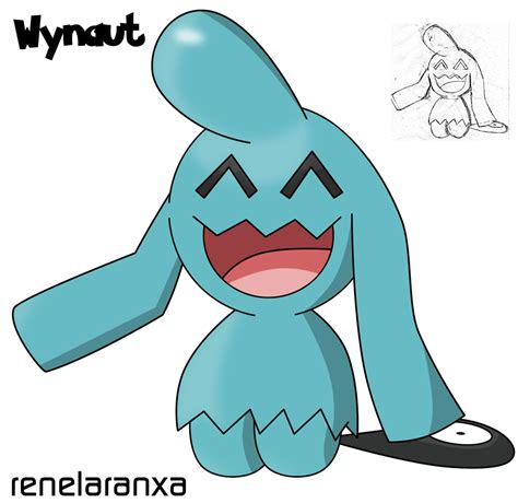 Wynaut by renelaranxa on DeviantArt