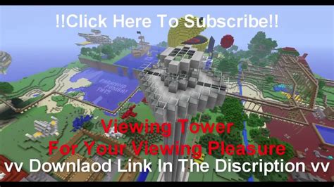 Our Minecraft Creative Map Up For Download!!! - YouTube