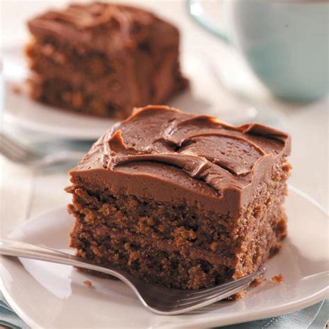 Chocolate Cake with Cocoa Frosting Recipe: How to Make It | Taste of Home