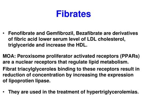 PPT - Antihyperlipidemic drugs PowerPoint Presentation - ID:5744379