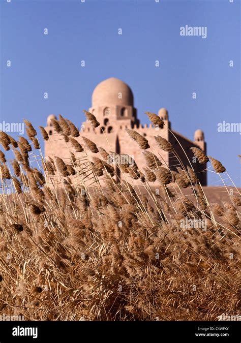 Agha Khan tomb at Aswan south of Egypt Stock Photo - Alamy