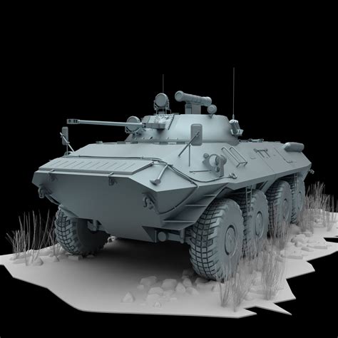 3d max btr 90 btr90 fighting vehicle