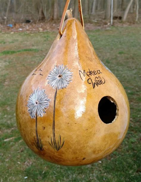 View source image | Gourds birdhouse, Painted gourds, Hand painted gourds