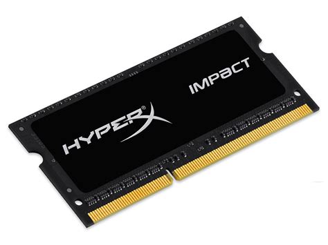 Memoria Ram Kingston HyperX Impact SODIMM DDR3 4GB 1600MHz (Low Voltage - 1.35V) - Computer Shopping