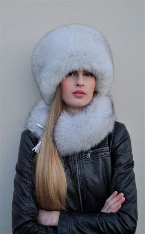 Real scandinavian blue fox full fur hat( S/M or L/XL) | Fur hat, Fur accessories, Fur fashion