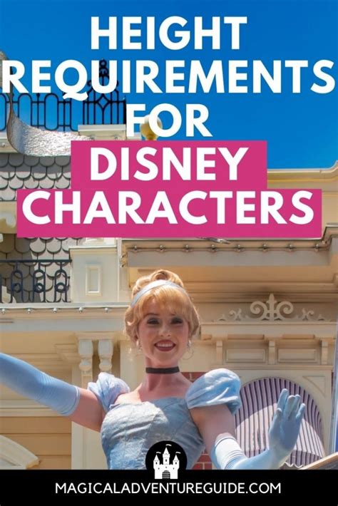 Disney Character Height Requirements - Magical Adventure Guide