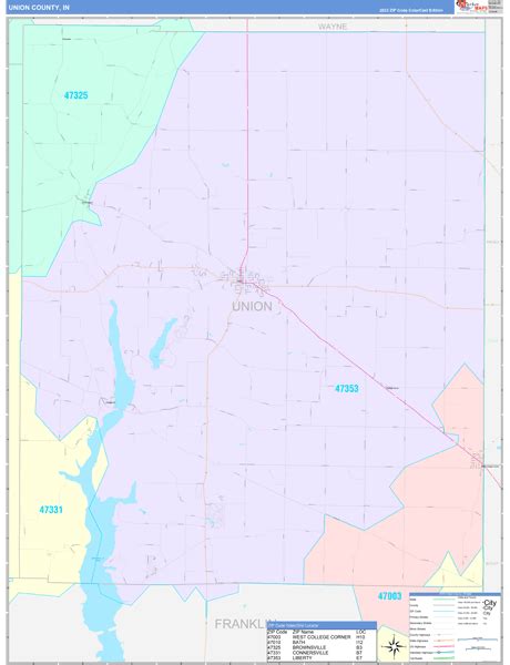 Maps of Union County Indiana - marketmaps.com