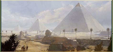 The Pyramids Were Smooth, White and Shiny! The original #pyramids lit up like the Times Square ...