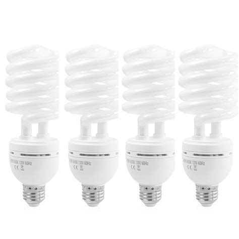 Foto&Tech Photography Daylight Bulb 42W 6500K 110V White Spiral ...