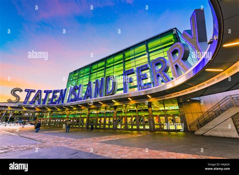 Staten Island Ferry Terminal High Resolution Stock Photography and ...