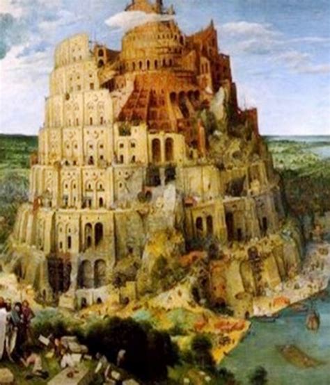 Historia y evolución de la pintura artística : PAISAJES, TORRE DE BABEL ...