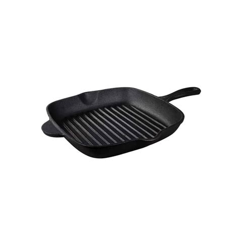 Tramontina Cast Iron Square Griddle Pan 27cm - Allens