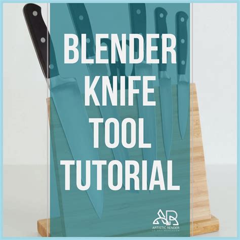 Blender knife tool tutorial - Artisticrender.com