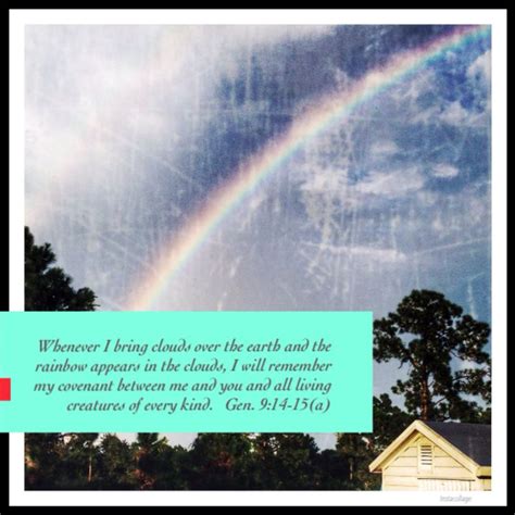 #godsword #rainbow #noah #bible #covenant | The covenant, World, Clouds