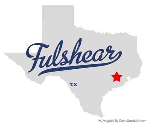 Map of Fulshear, TX, Texas