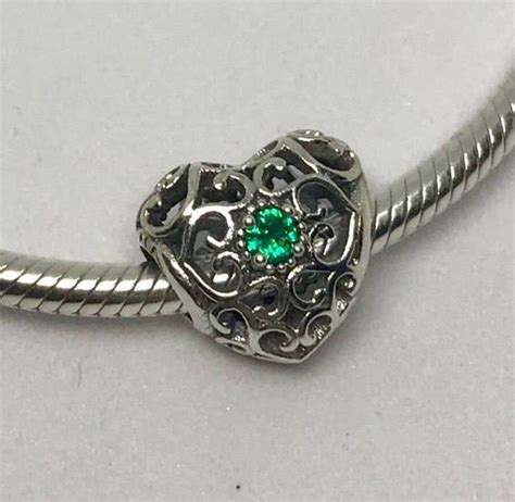 Original Authentic Pandora Charm Charms Bead Birthstone May - Etsy