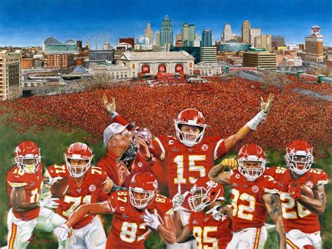 Kc Chiefs Super Bowl Poster