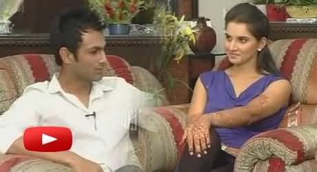 Sania Mirza and Shoaib Malik Exclusive Interview with an Indian Channel