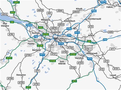 Routes | Glasgow Motorway Archive