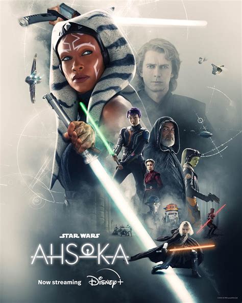 Disney+’s Ahsoka Releases First Poster With Anakin Skywalker