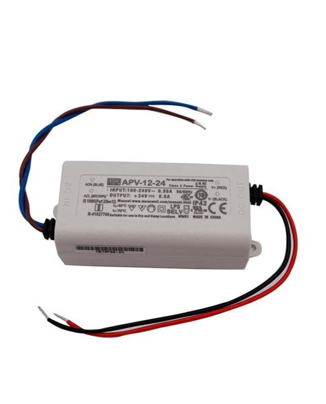 Mean Well APV-12 Series Constant Voltage LED Drivers