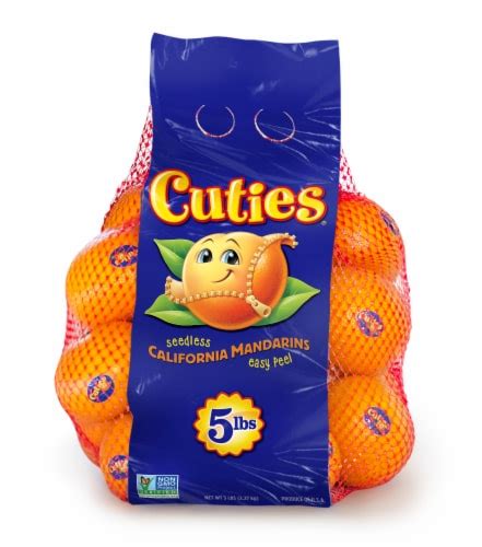 Seedless California Cuties® Mandarin Clementine Oranges in 5lb Bag, 5 ...