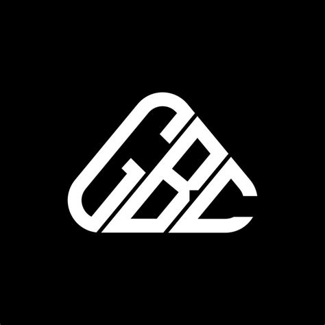 GBC letter logo creative design with vector graphic, GBC simple and modern logo in round ...