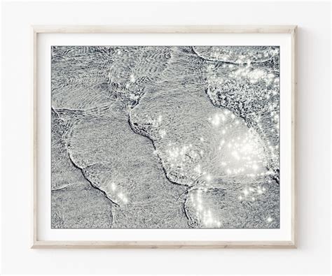 Black and White Photography Ocean Beach Waves Print Water - Etsy