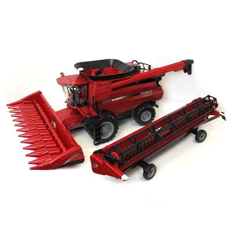 1/16 Big Farm Case IH 8240 Combine with Both Headers and Header Trailer | Farm toys, Case ih ...