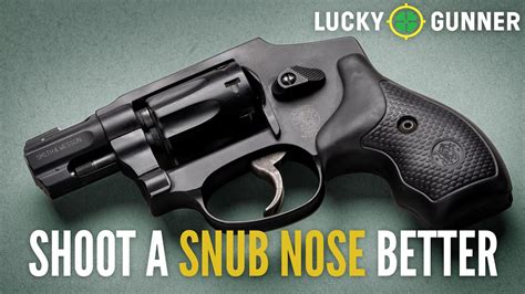 Tips for Shooting a Snub Nose Revolver - YouTube