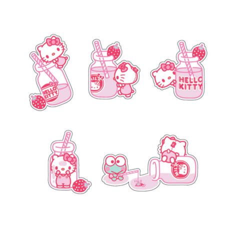 Loungefly Sanrio Hello Kitty and Friends Kawaii 3.5" Sticker Pack