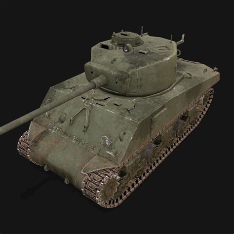 Sherman tank 3D model - TurboSquid 1540169