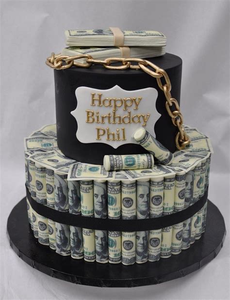Money Birthday Cake | Money Roll Birthday Cake | Jenny Wenny Flickr
